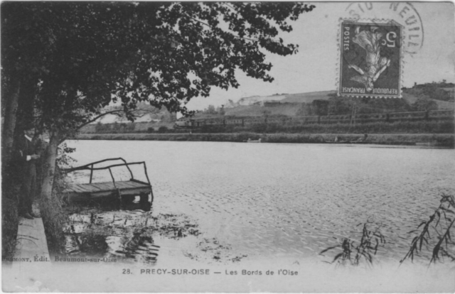 Bords de l'Oise à Précy