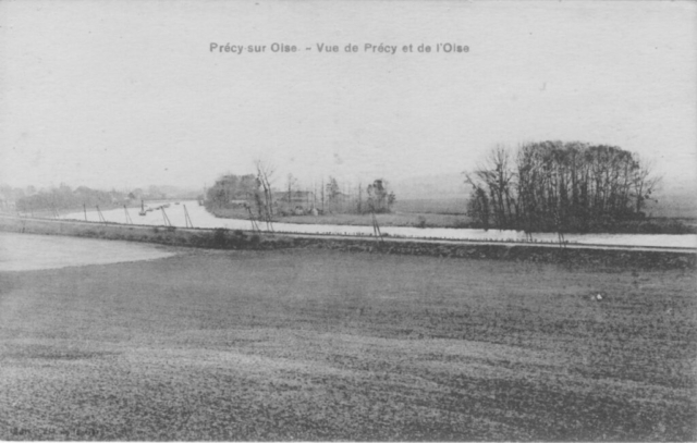 Bords de l'Oise à Précy