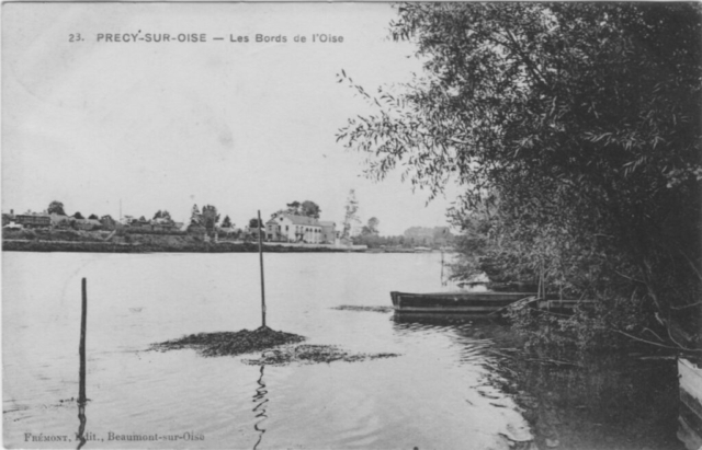 Bords de l'Oise à Précy