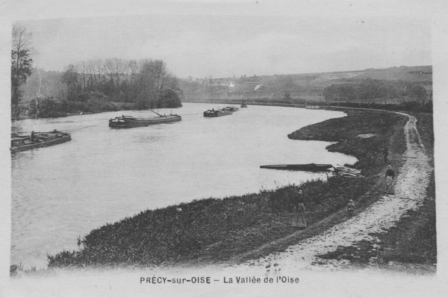 Bords de l'Oise à Précy