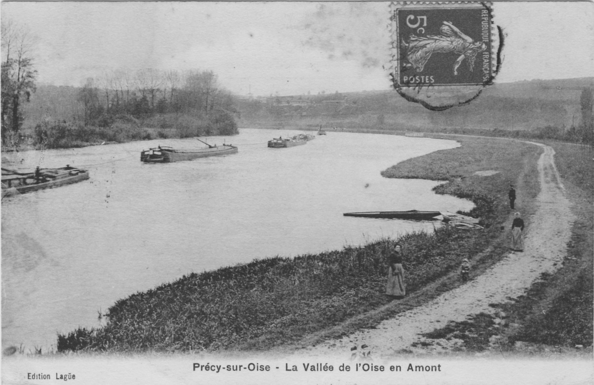 Bords de l'Oise à Précy