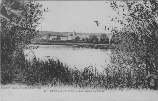 Bords de l'Oise à Précy