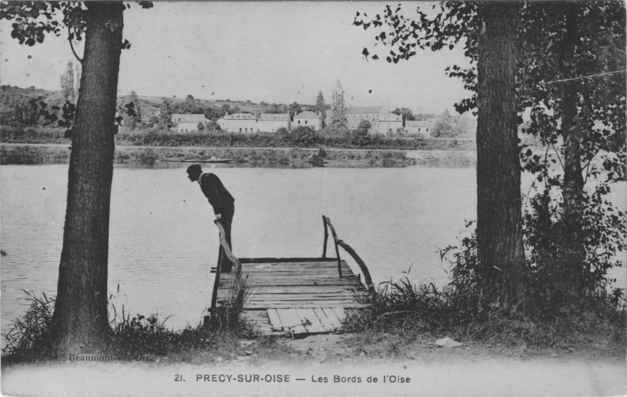 Bords de l'Oise à Précy