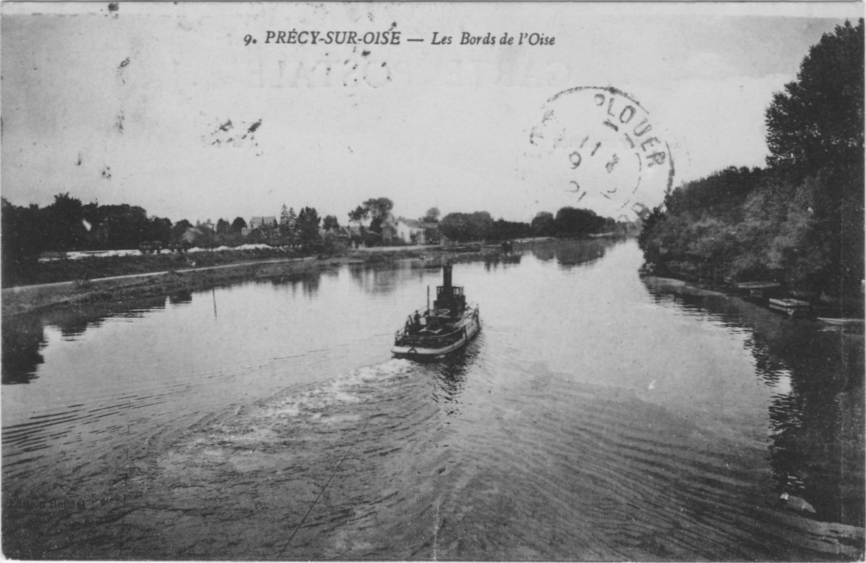 Bords de l'Oise à Précy