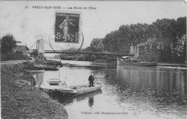 Bords de l'Oise à Précy