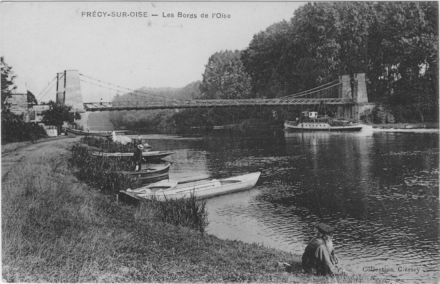 Bords de l'Oise à Précy