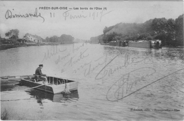 Bords de l'Oise à Précy