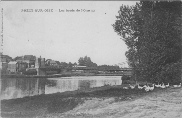 Bords de l'Oise à Précy