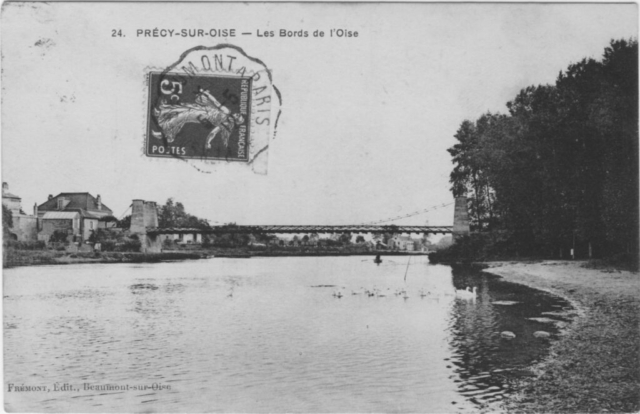 Bords de l'Oise à Précy