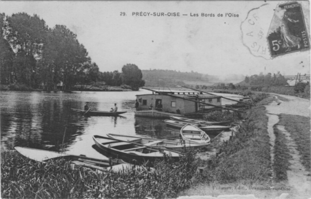 Bords de l'Oise à Précy