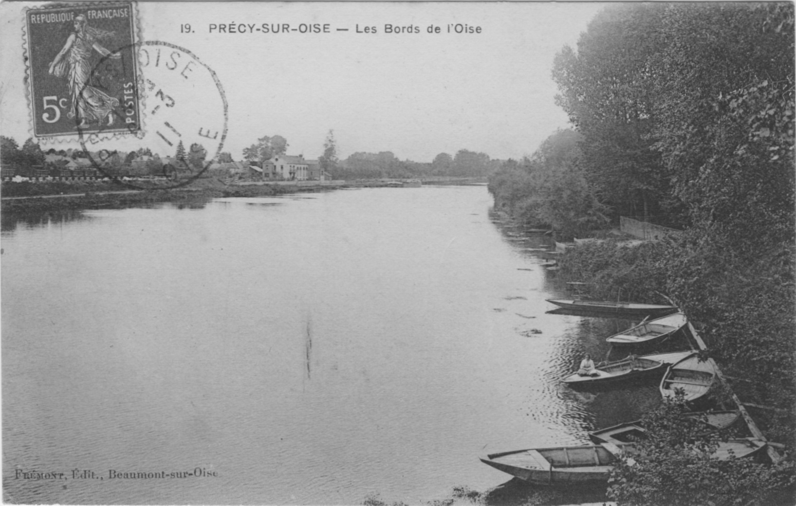 Bords de l'Oise à Précy