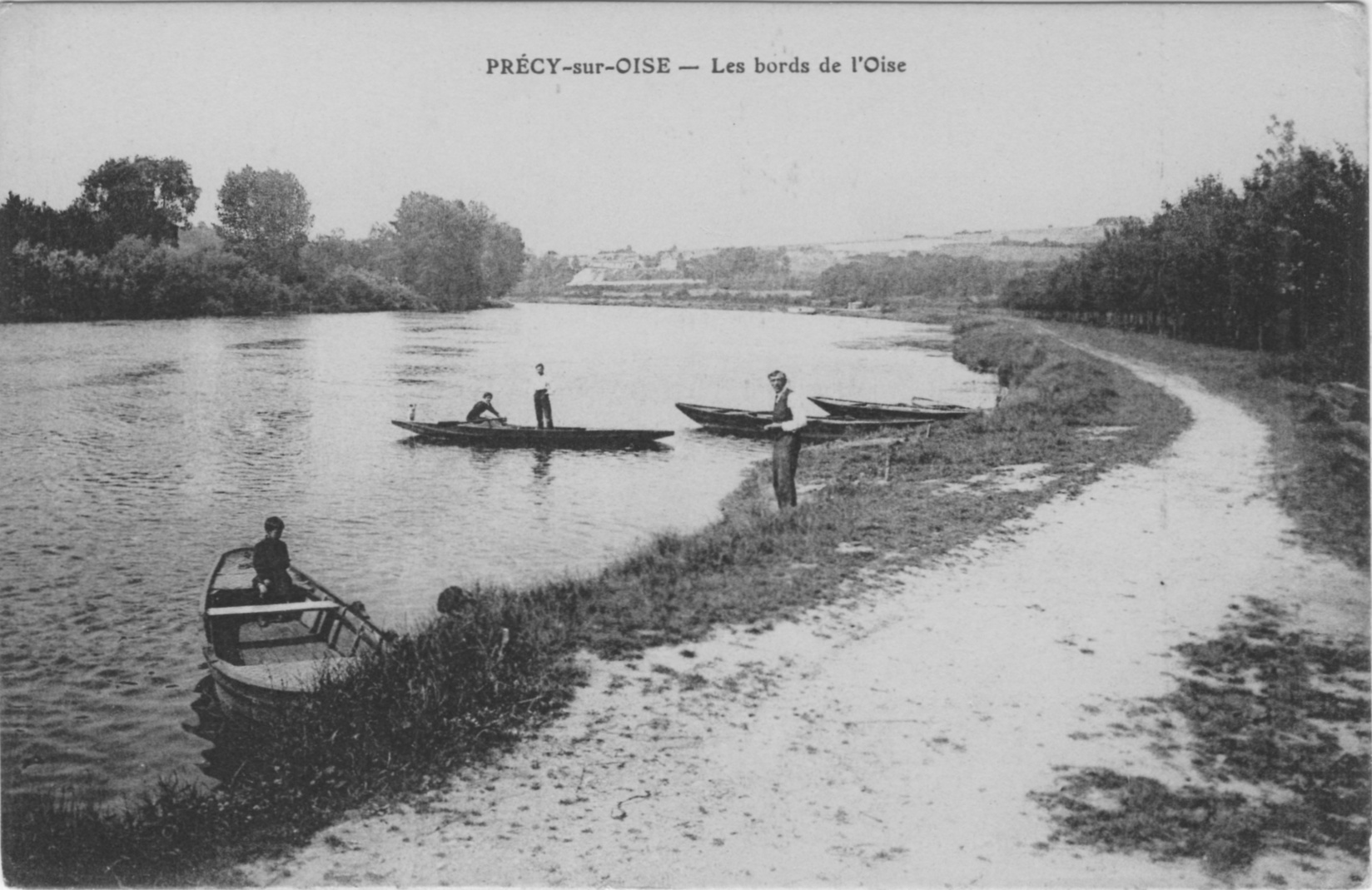 Bords de l'Oise à Précy