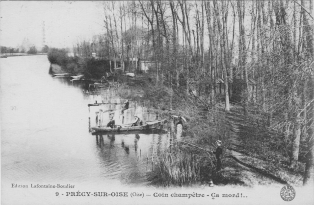 Bords de l'Oise à Précy