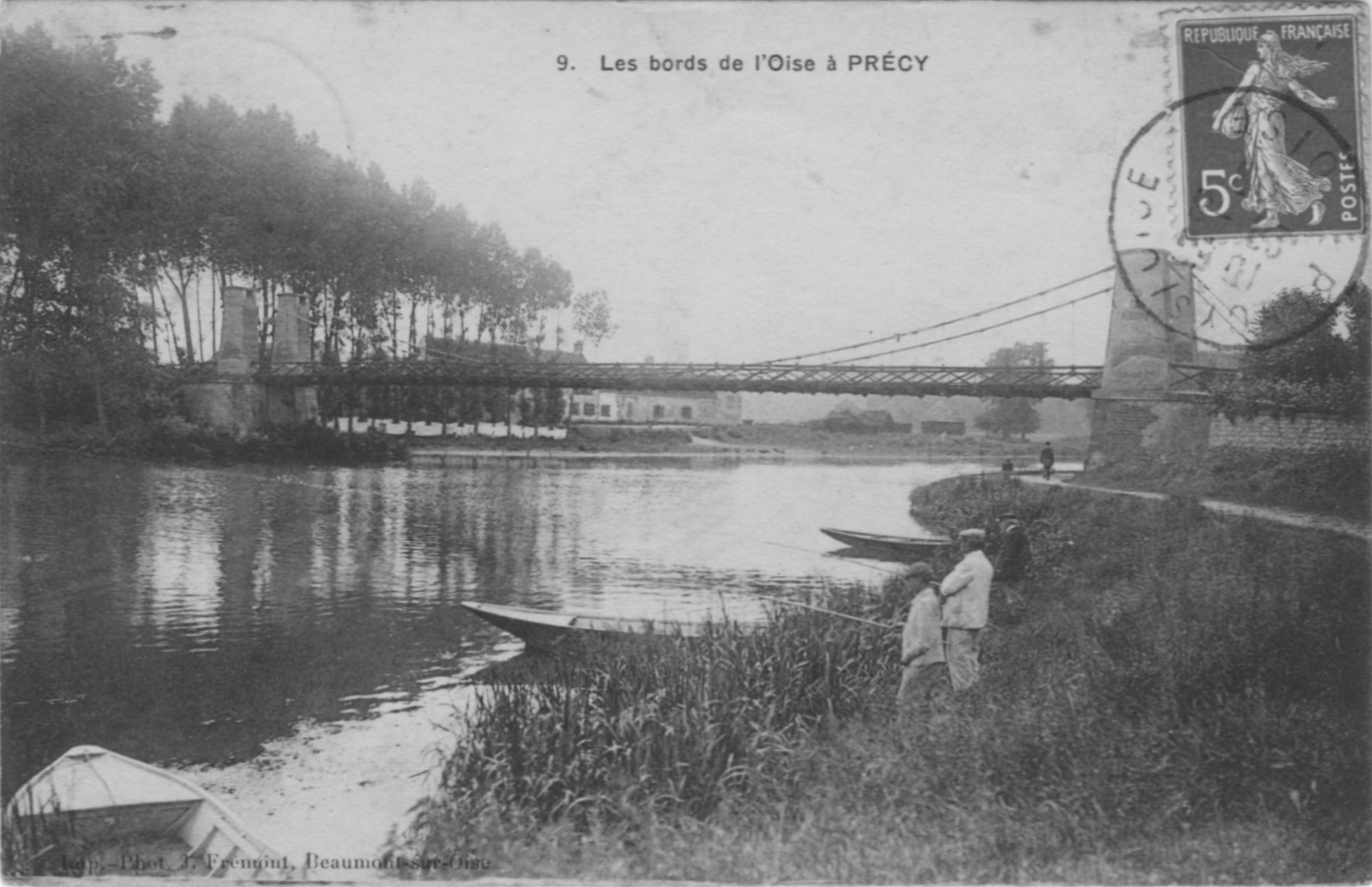 Bords de l'Oise à Précy