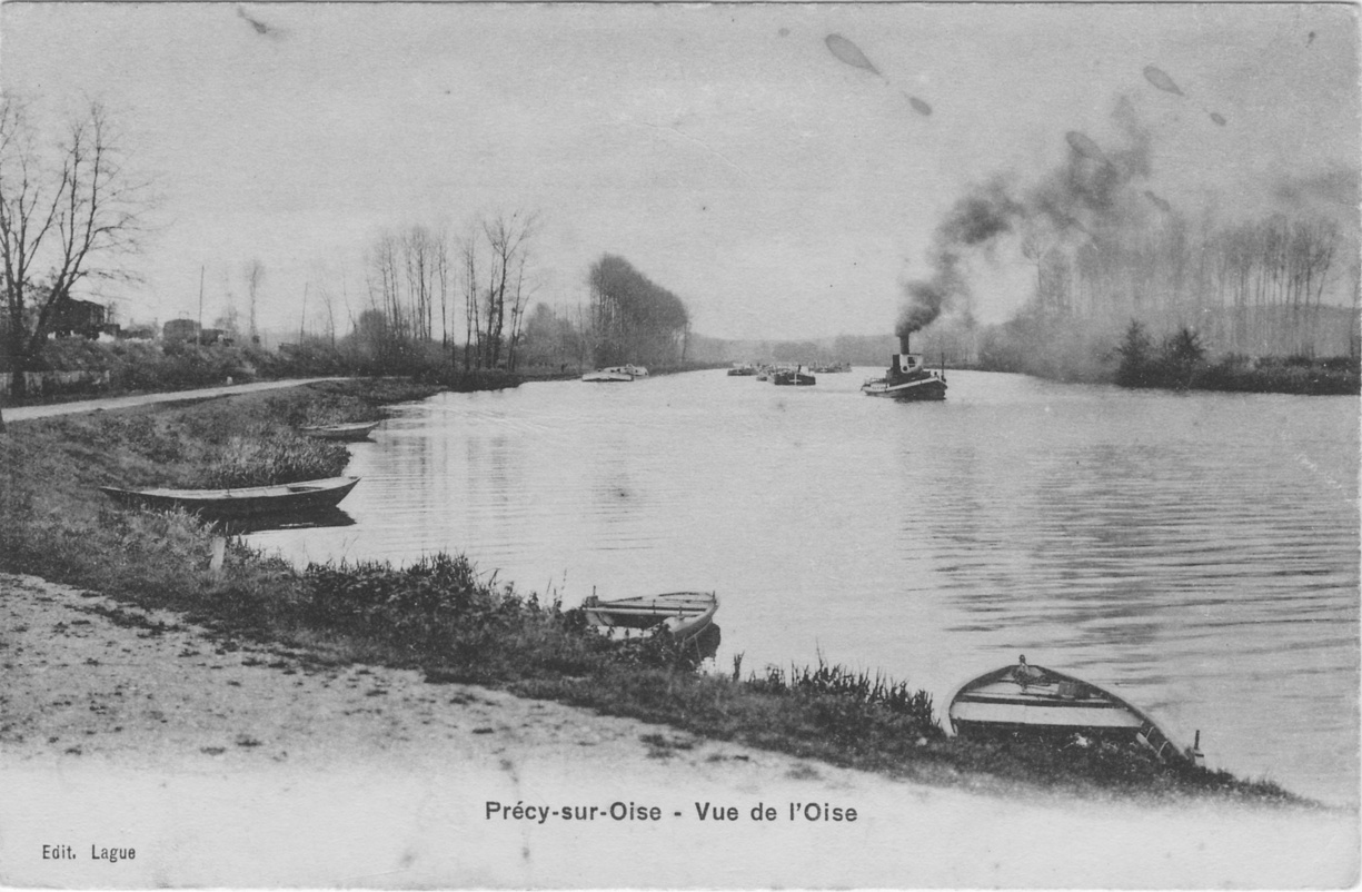 Bords de l'Oise à Précy