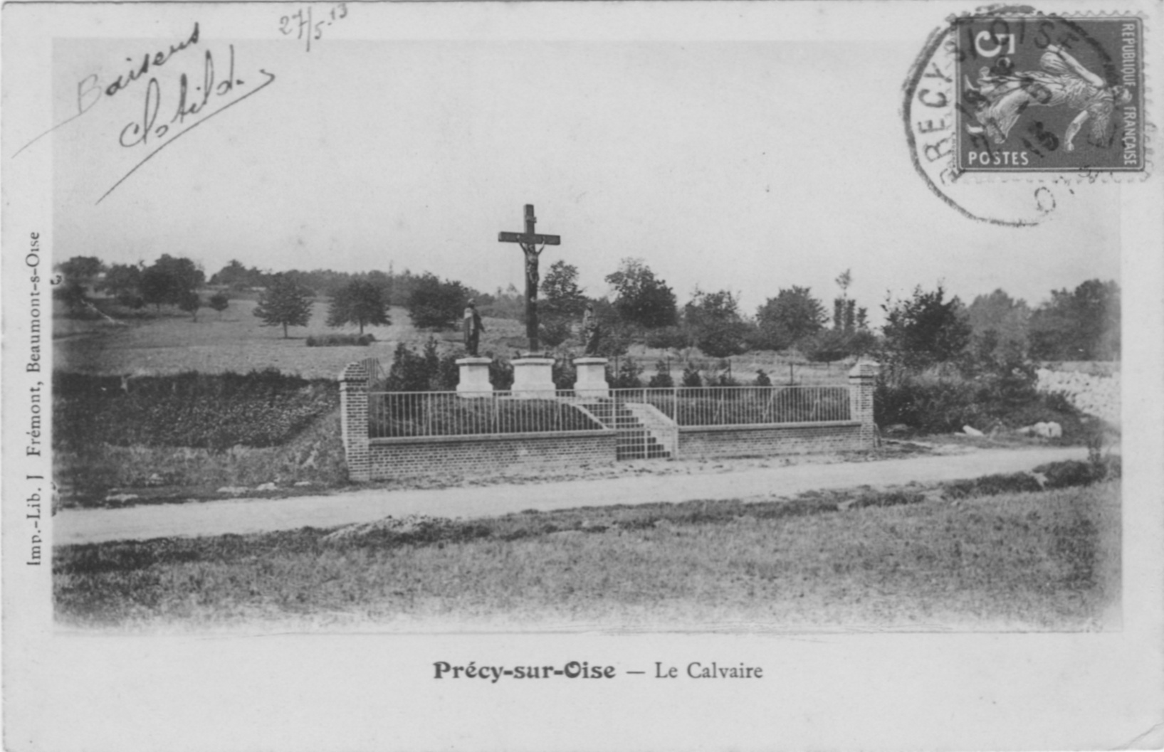 Le calvaire de Précy sur Oise