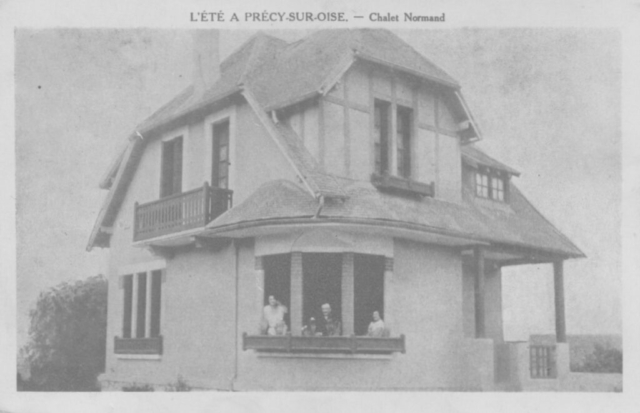 Le chalet normand à Précy