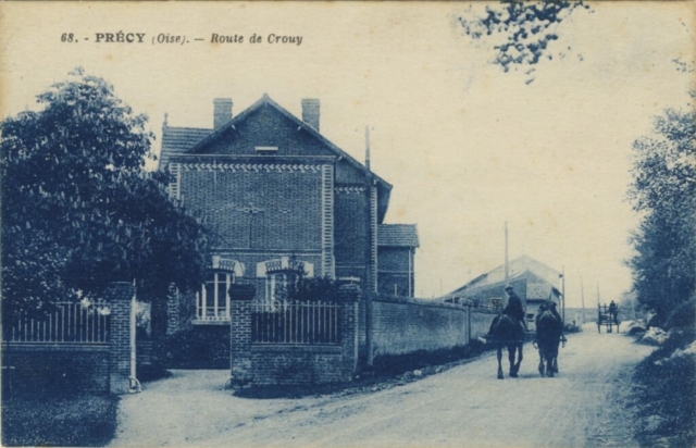 La route de Crouy à Précy sur Oise